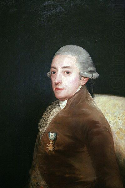 Francisco de Goya Portrait of don Bernardo de Iriarte china oil painting image